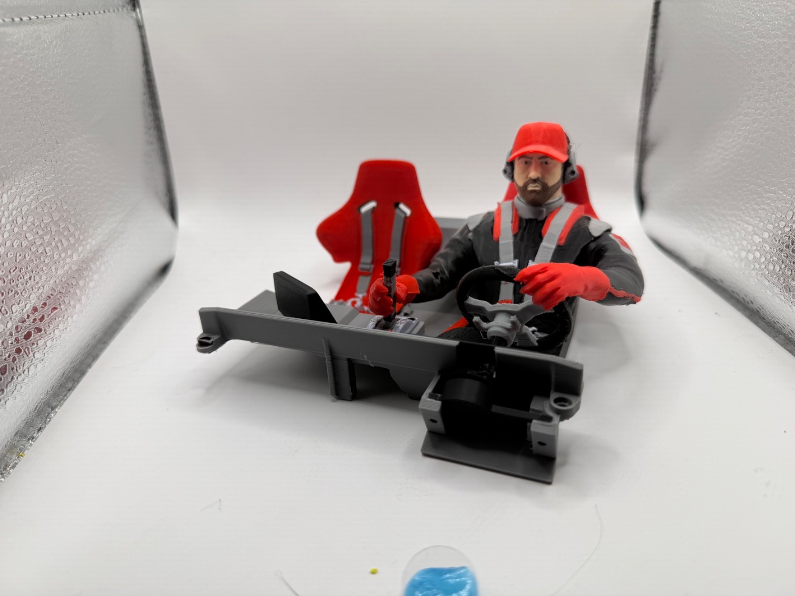 Vanquish H10 Optic Knights Customs Full Color Interior For RTR Yokohama grey