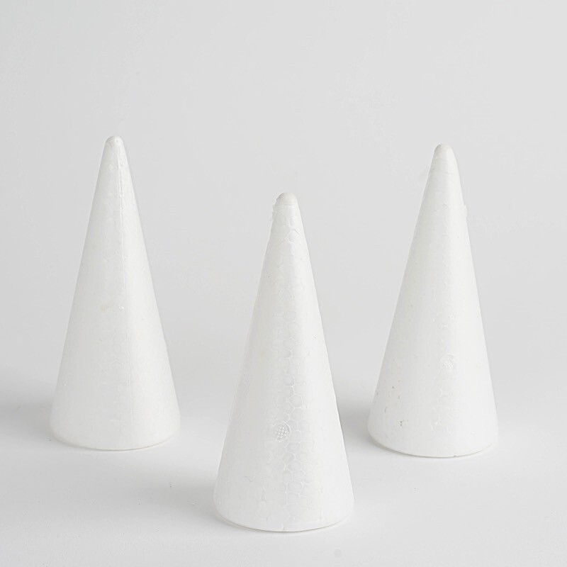 Crafts FOAM CONES DIY Wedding Party DIY Home Decorations Supplies Wholesale