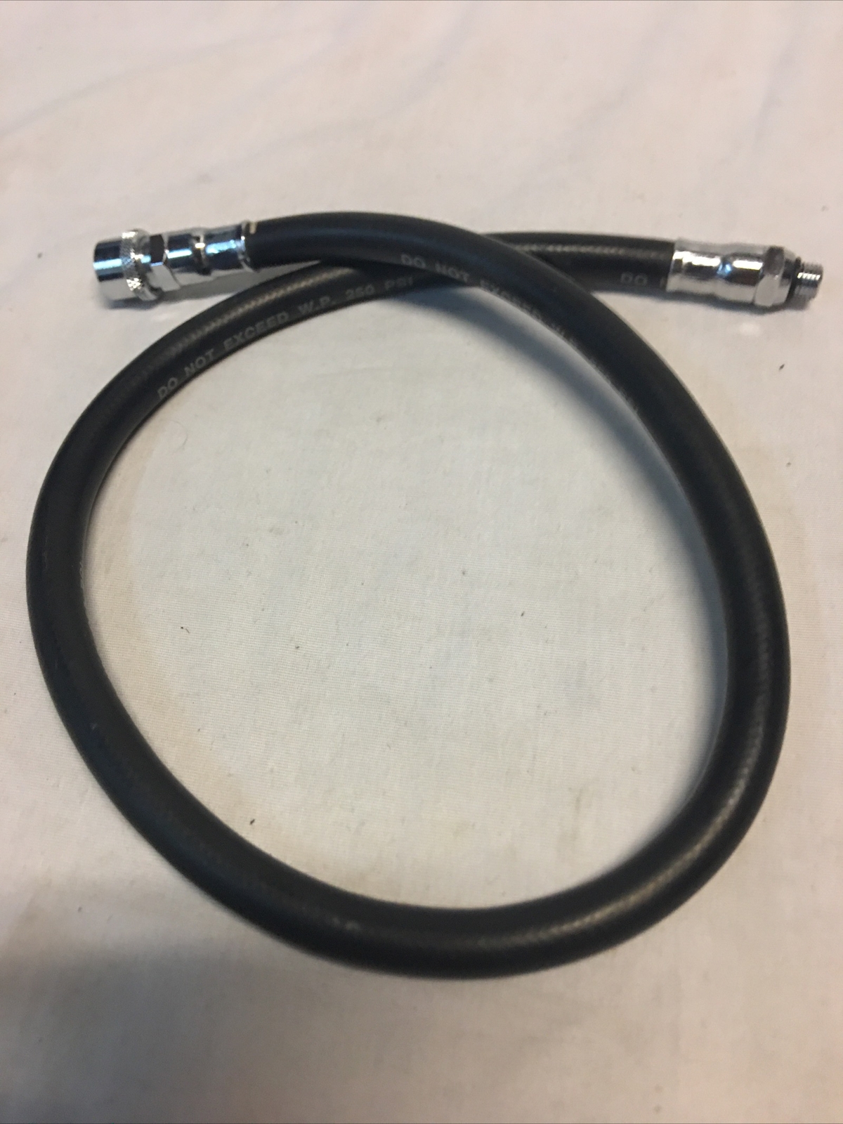 28" Inch 250 PSI Hose Quick Connect Fittings Zeagle -Good Condition- Free Ship!