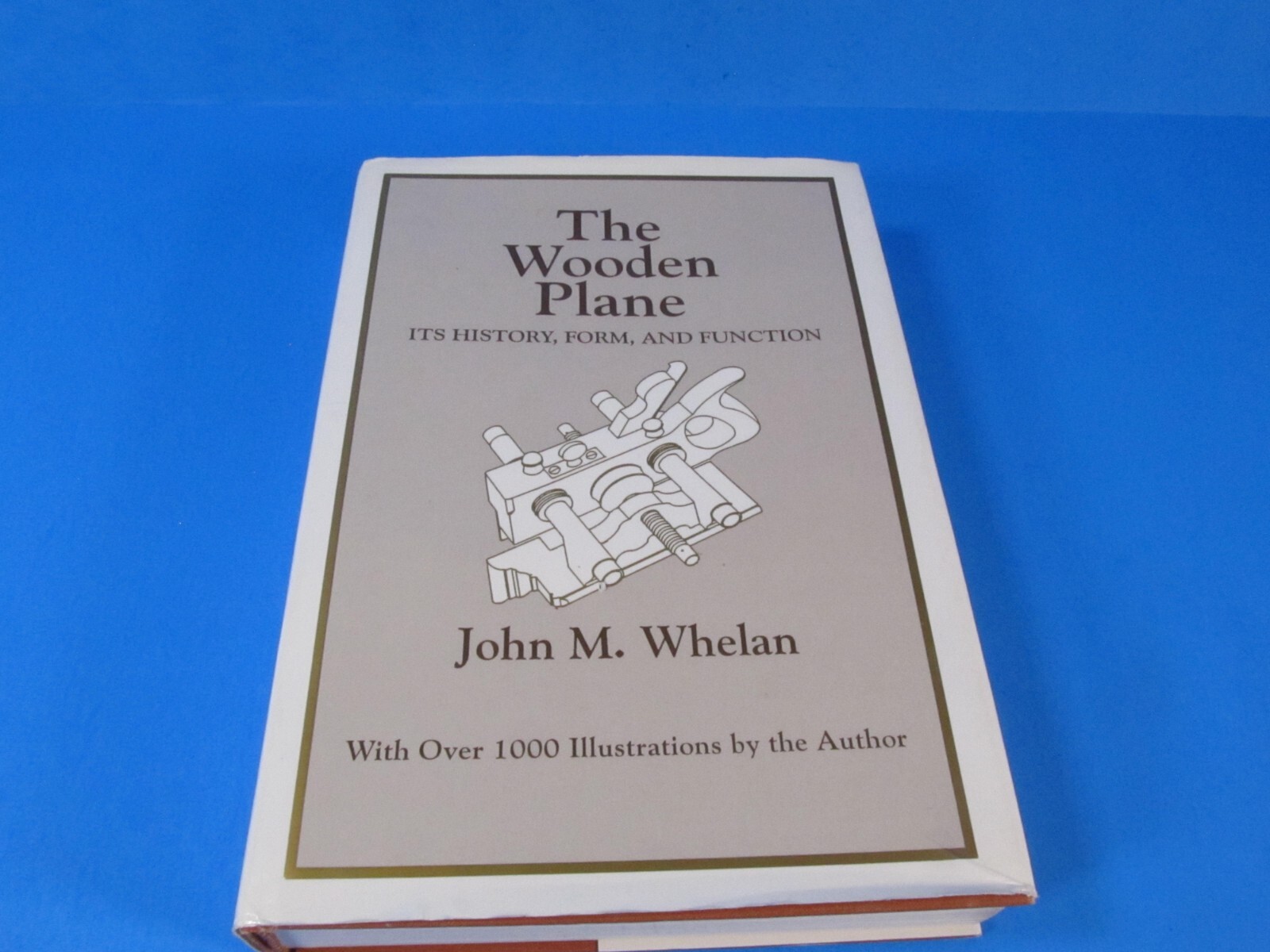 nice hc copy of book The Wooden Plane by Whelan great molding profiles reference