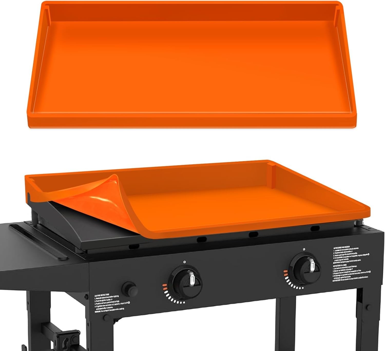 Upgraded Extra-Thick Silicone Griddle Mat for Blackstone  Grill Full-Wrap