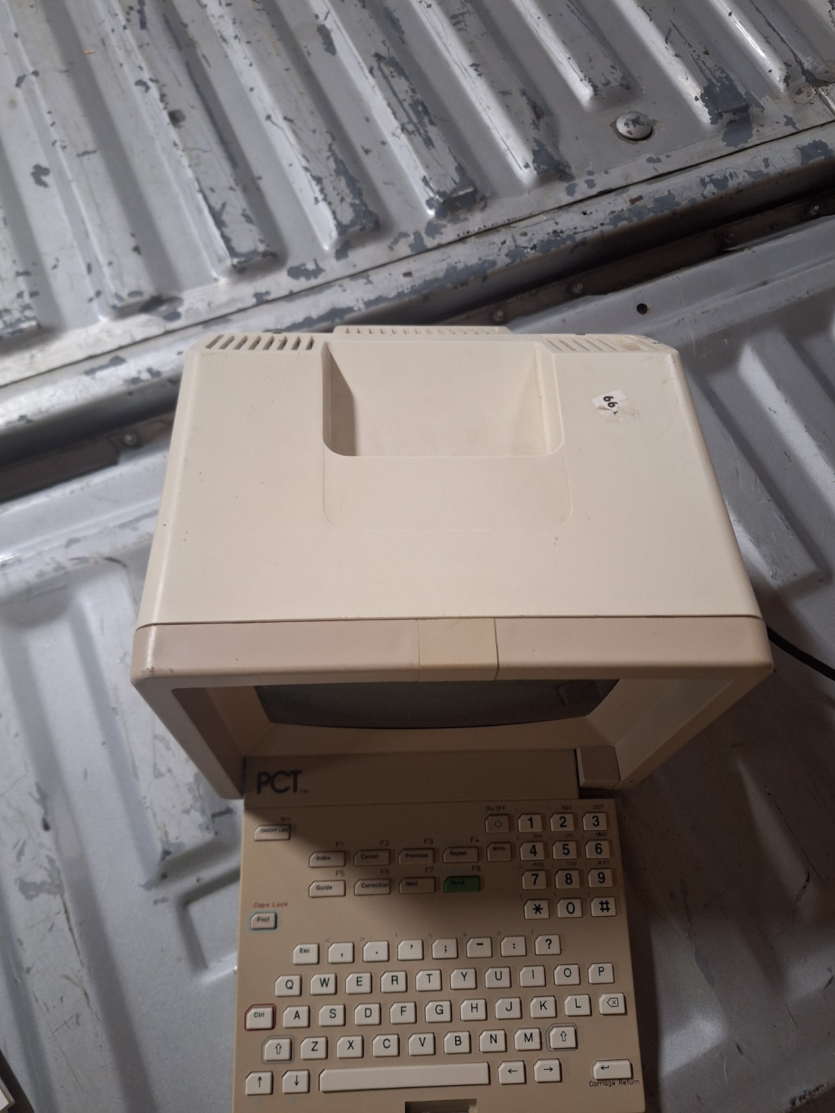 Vintage Alcatel PCT Trident Technologies Retro Computer V0 Gaming Home Computing