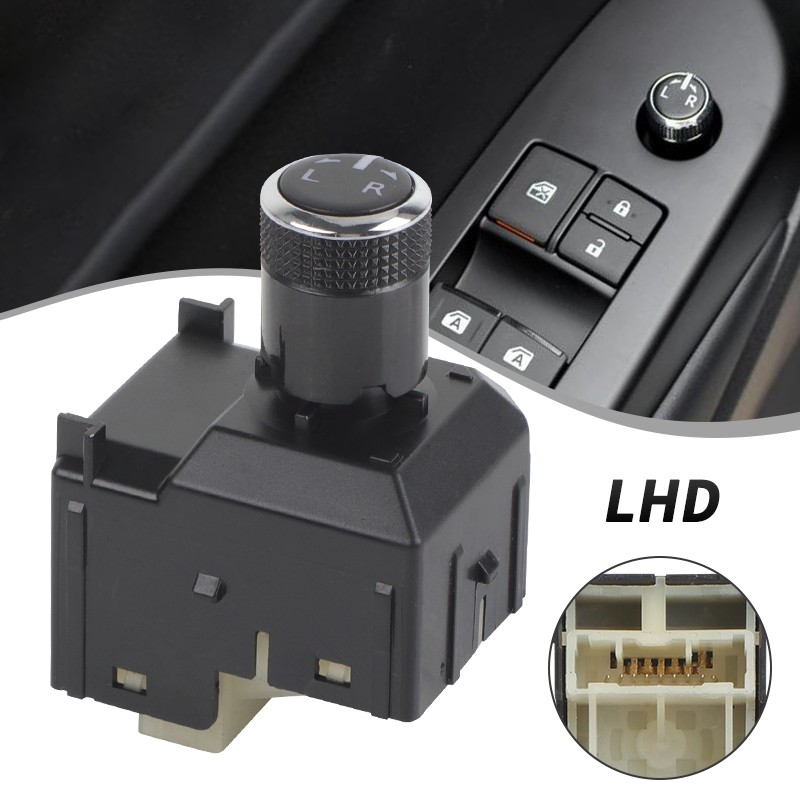 Left Driver Mirror Switch Control Konb Fit For Toyota Camry Pruis C-HR 2017-2023
