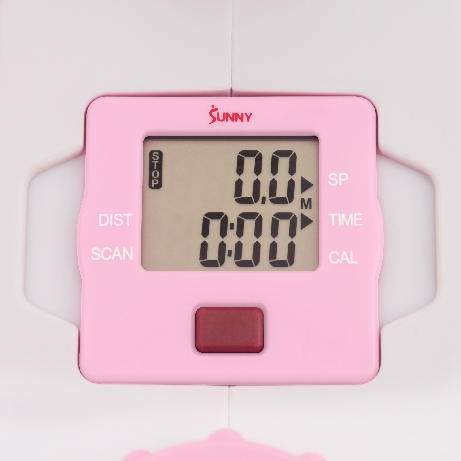 Pink Sitting Under Desk Pedal Exerciser Portable Training Machine Leg Exercise