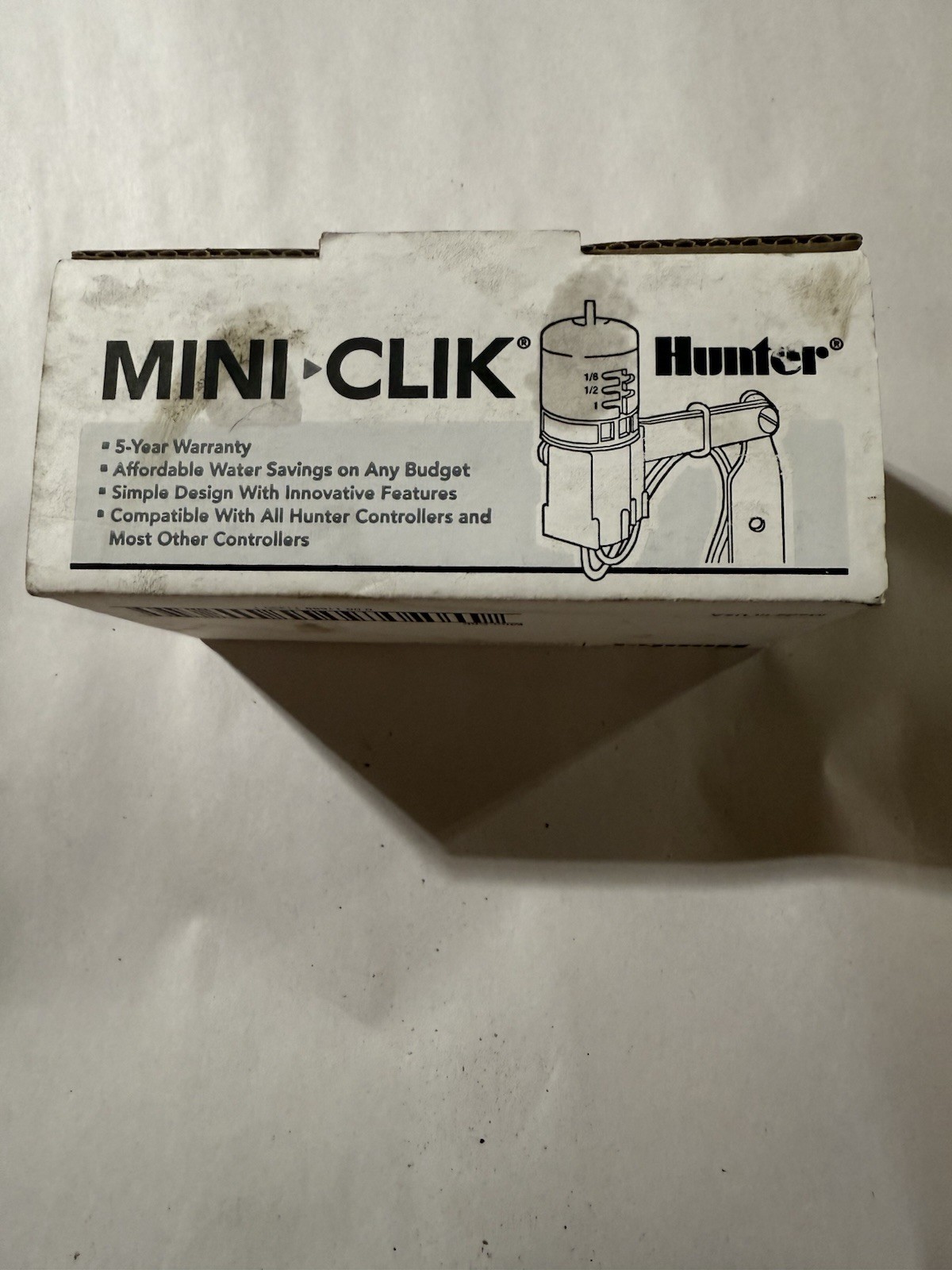 Hunter Mini Clik Rain Sensor - MiniClik Click Weather Hardwired w/ Bracket