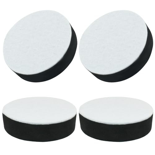 Pcs Round Furniture Bed Risers, Self-Adhesive Sofa Tables 2.56"D x 0.59"H 4