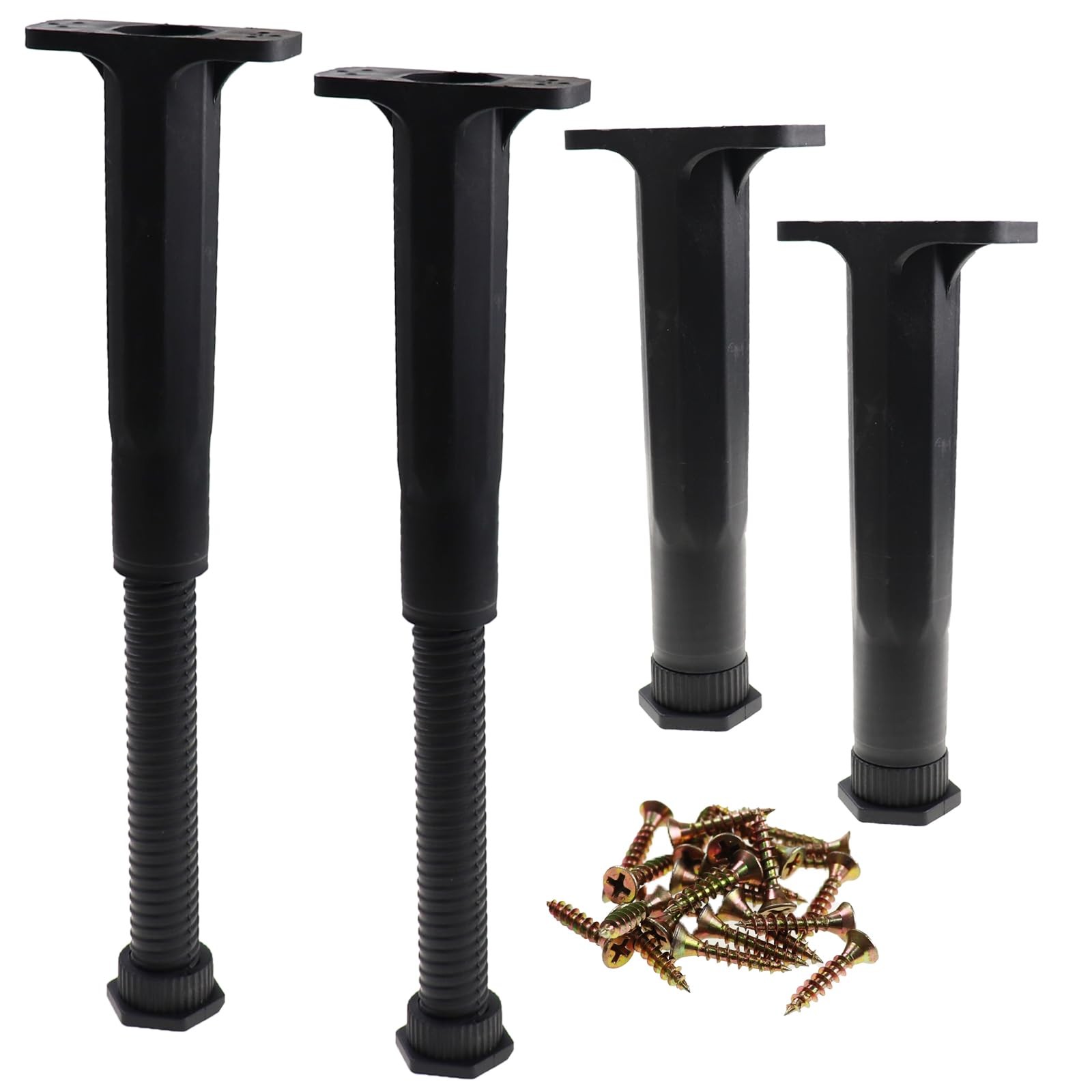 Adjustable Bed Support Legs 8–14.5 Inch Queen King Center Slat Stabilizer 4 Pack