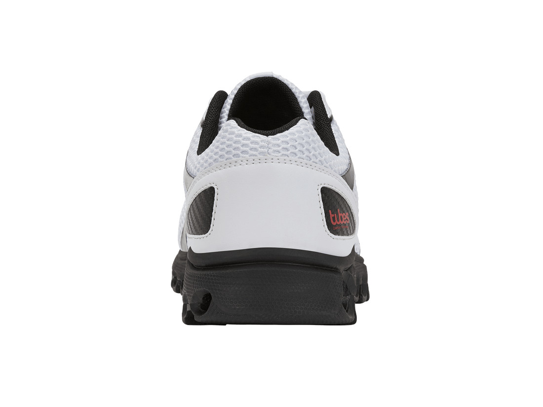 K-Swiss Tubes Comfort 200 Running Shoe 07112-104 White/Black/Red