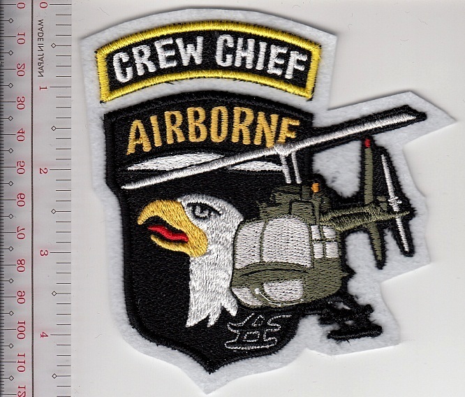 Vietnam Crew Chief US Army 101st Airborne Division Airmobile NO TARIFF