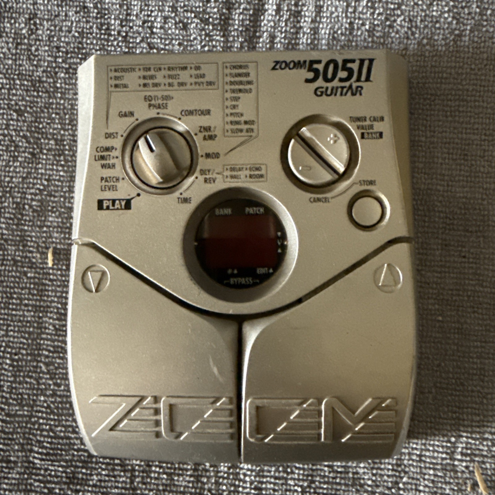 Zoom 505II Guitar Multi Effects Processor Pedal Read Description Loc16
