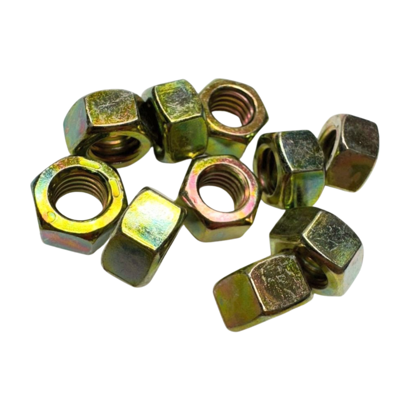 (Pack of 10) Zinc Shunt Hex Nut, 3/8"-16, 1136406 **Free Shipping***