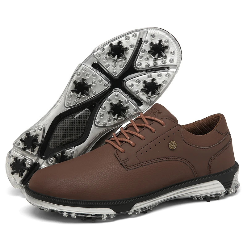 Waterproof Men Golf Sneakers Outdoor Golfing Footwear Walking Sport Shoes