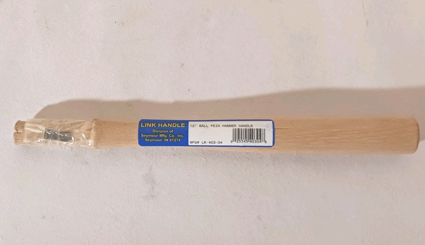 NOS "Link Handle" 12" Ball Pien Hammer Handle Made in the USA