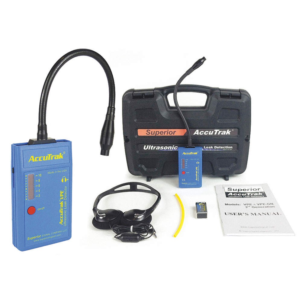 SUPERIOR ACCUTRAK VPE-GN UT Leak Det, 36to42 kHz, Digital 35LX65