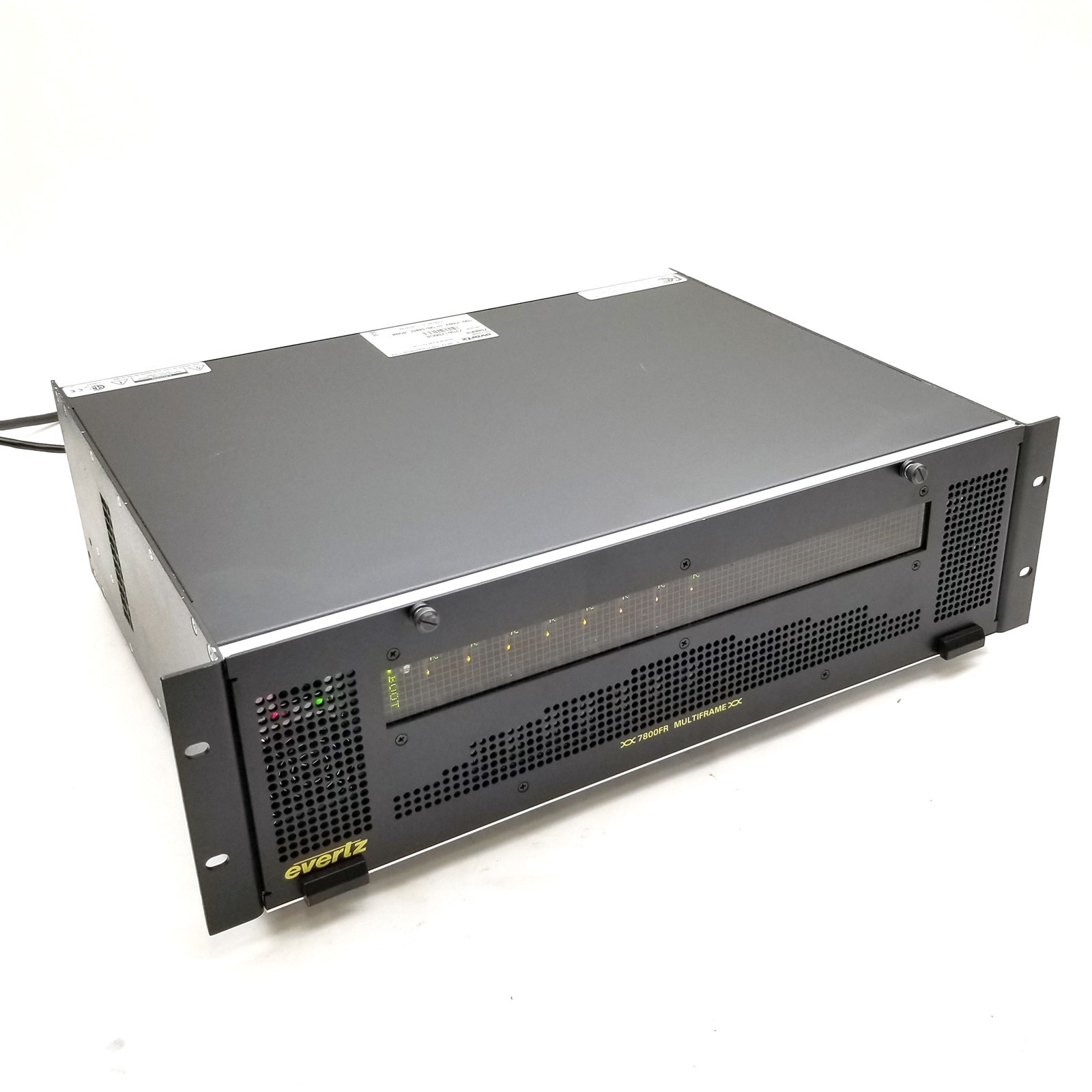 Evertz 7800FR Multiframe Controller VistaLink Pro w/1*7800FC/8*7708LT13-AP