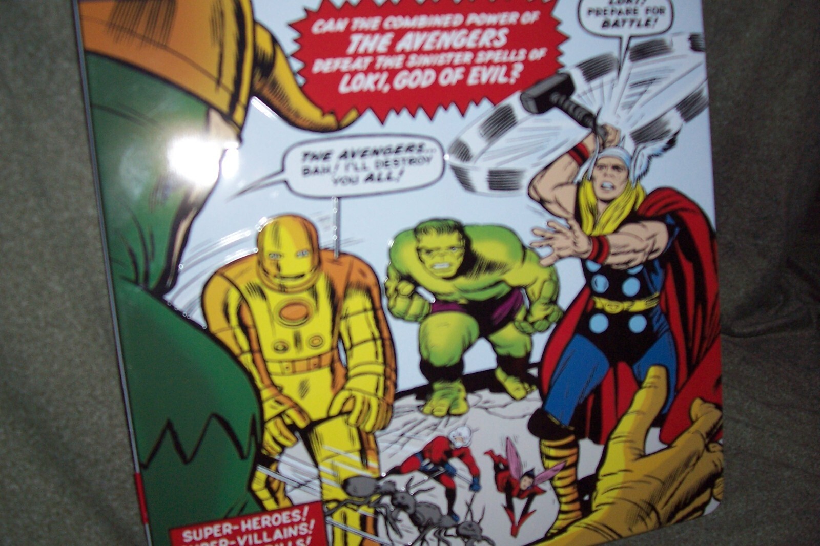 Comic Book Hinged Protector Tin.... ONLY 8 AVAILABLE