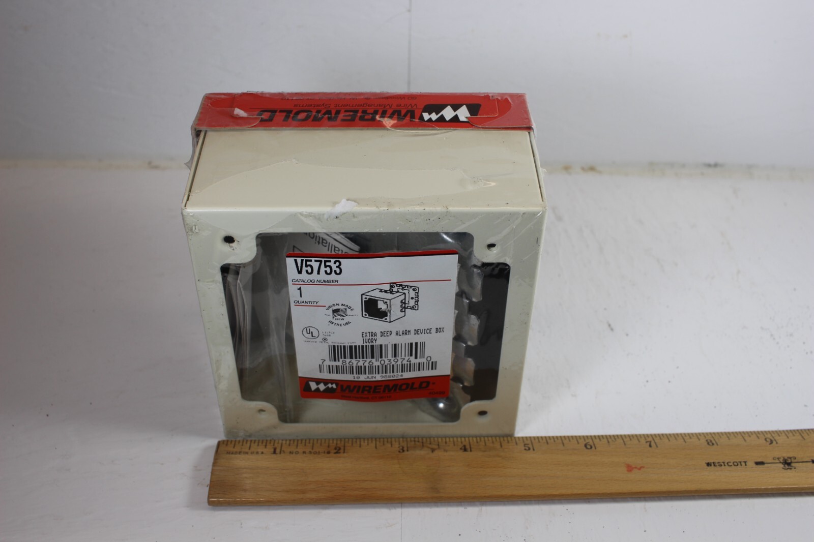 Wiremold No.V5753 Extra Deep Electrical Box "NEW"
