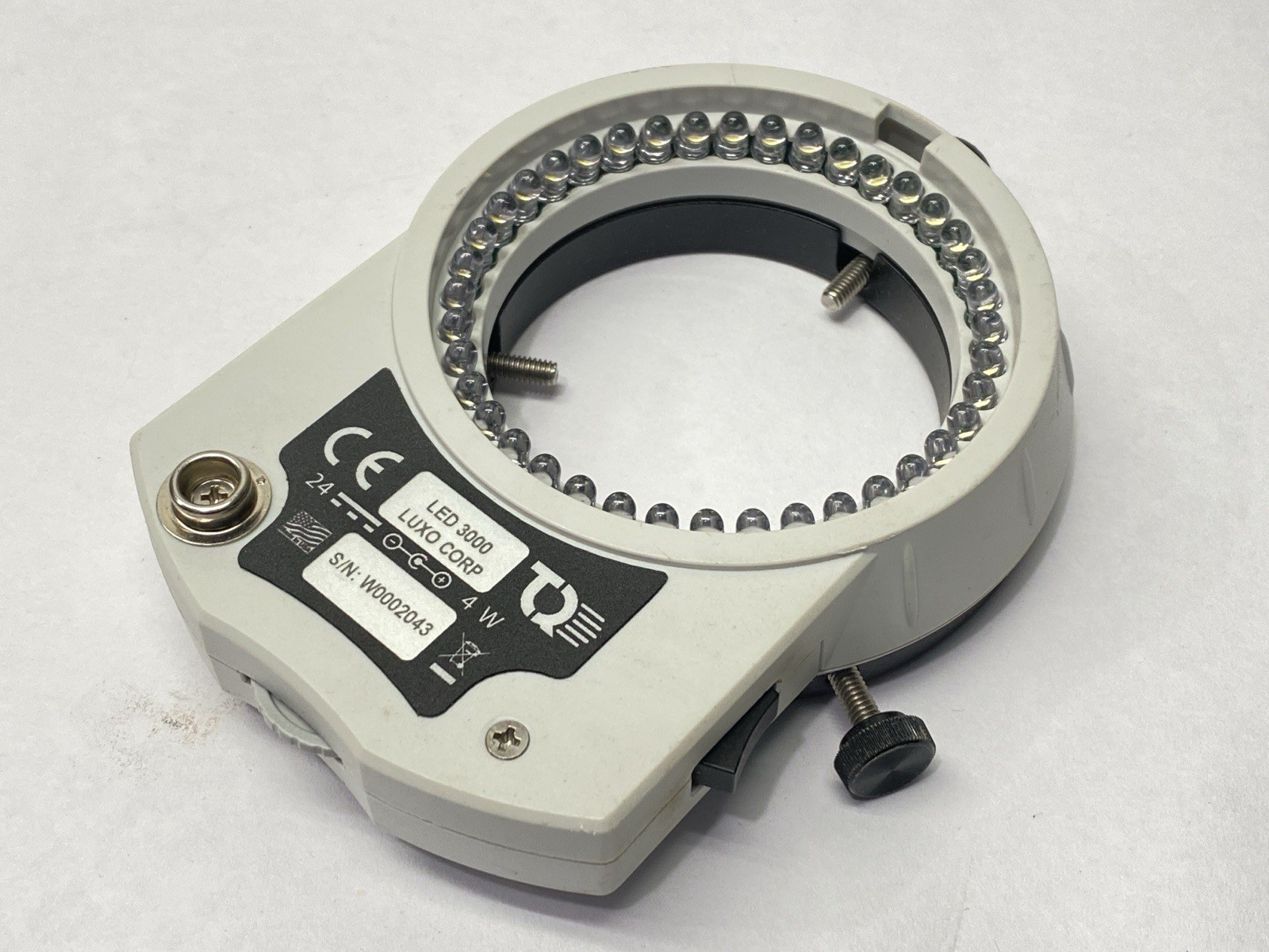 Luxo LED3000 Microscope LED Ring Light NO POWER SUPPLY