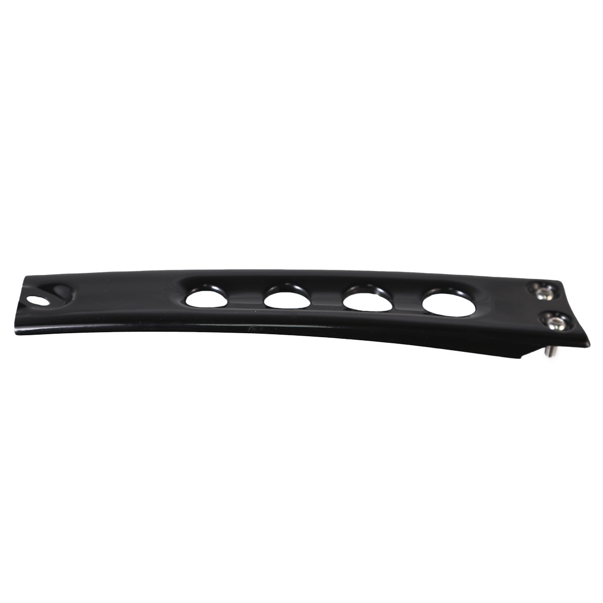 Gloss Black Metal Switch Console Dash Panel For Harley Softail Fat Boy 2018-2025