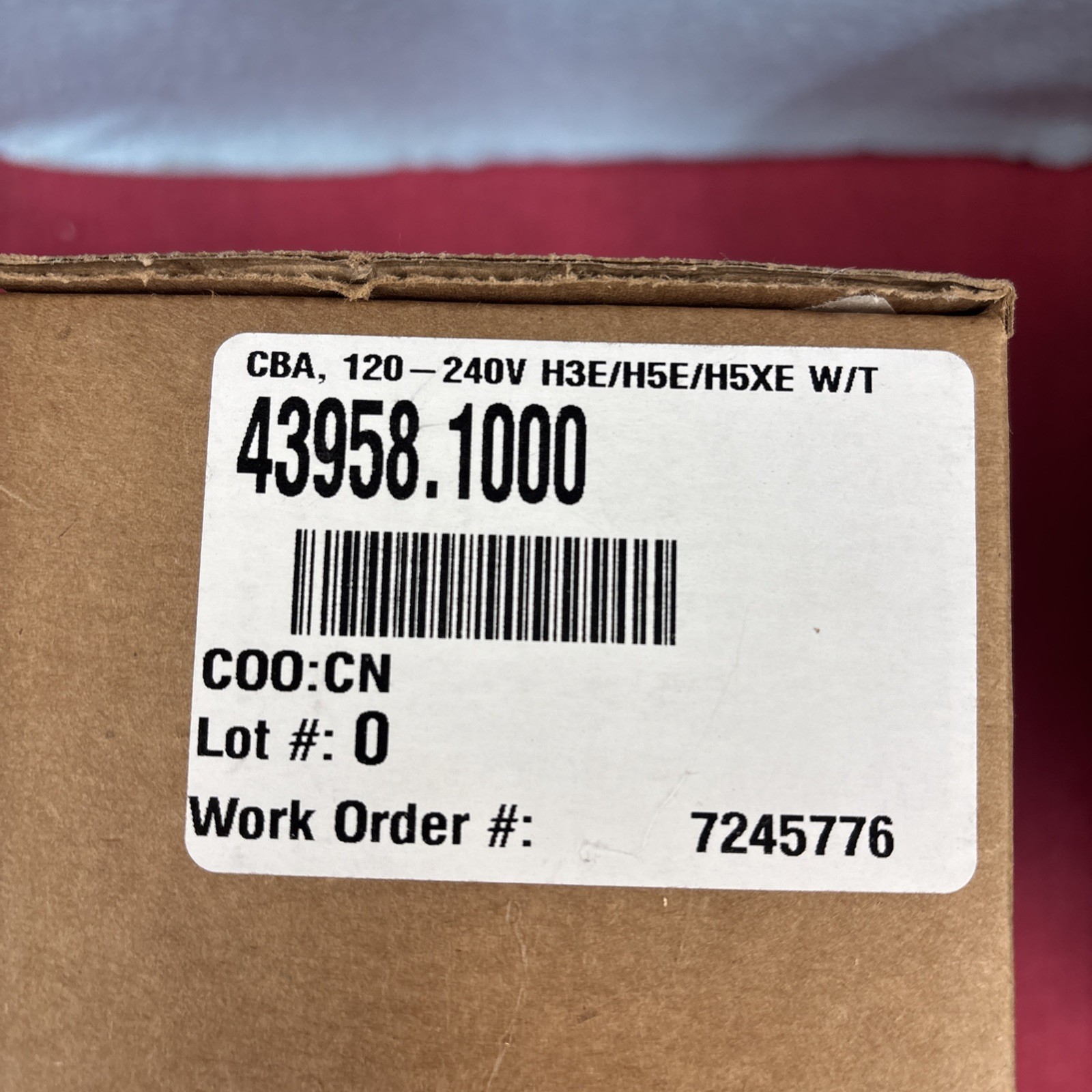 BUNN BU43958.1000 CONTROL BRD ASSY 120-240V H3E/H5E/H5XE W/TEMP DSPL
