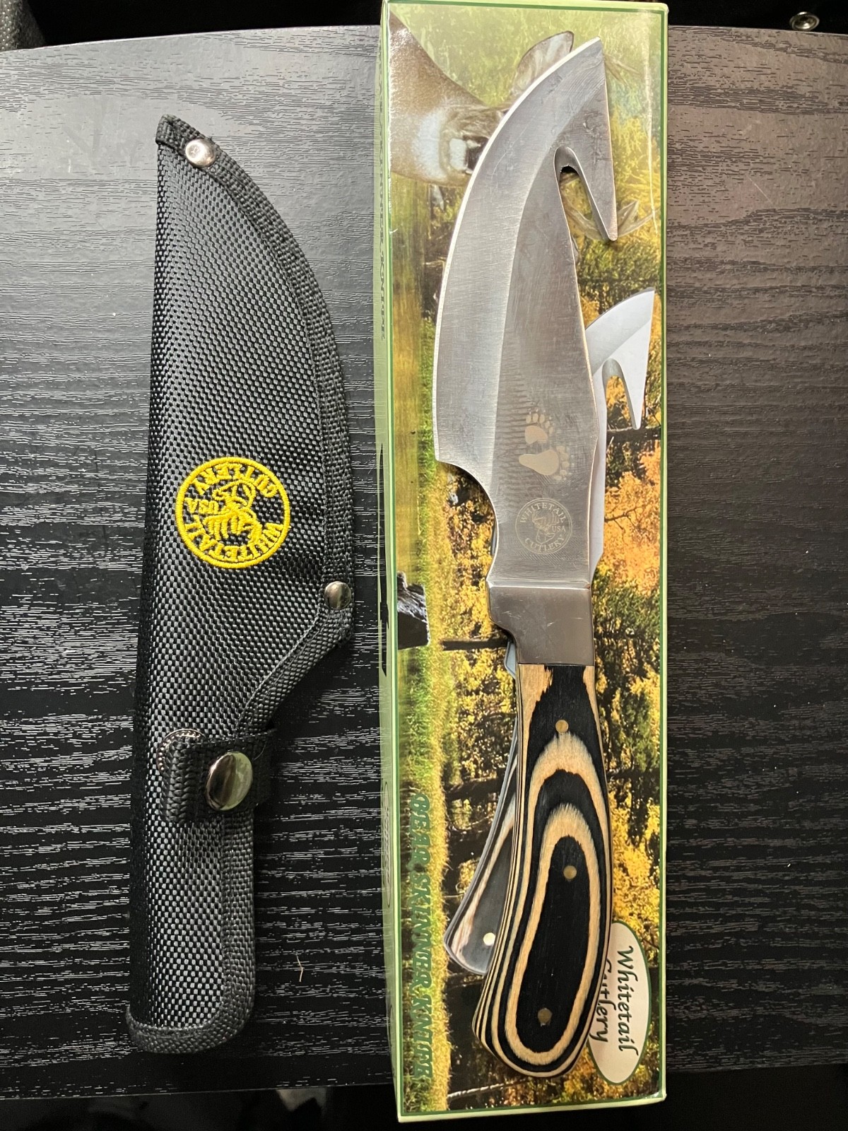 Whitetail Cutlery Bear Skinner Knife WT-403GB New