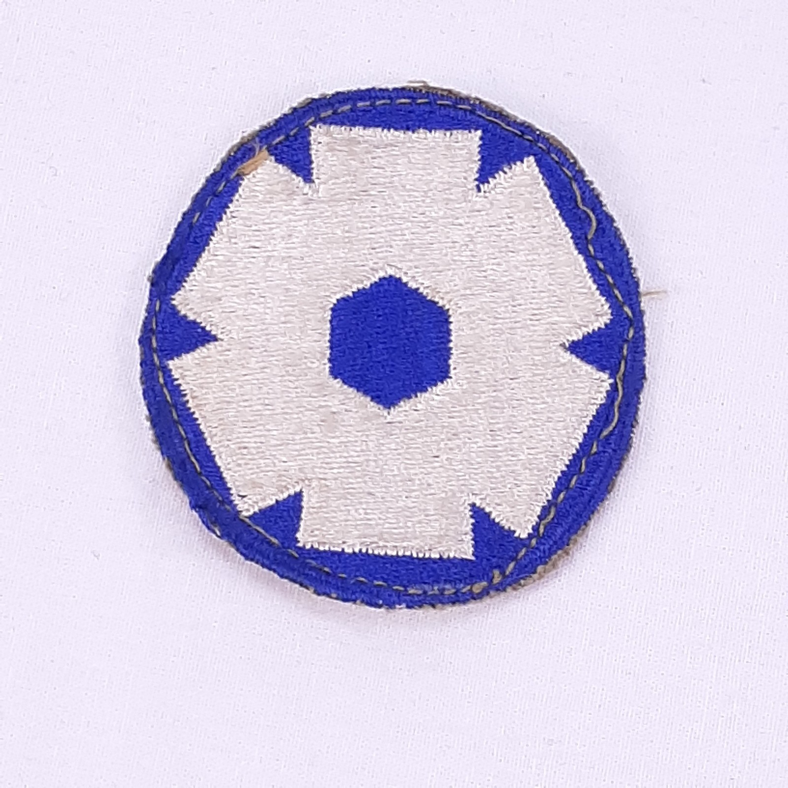Vtg World War II United States Army 6th Service Command SSI Patch - USED (e)
