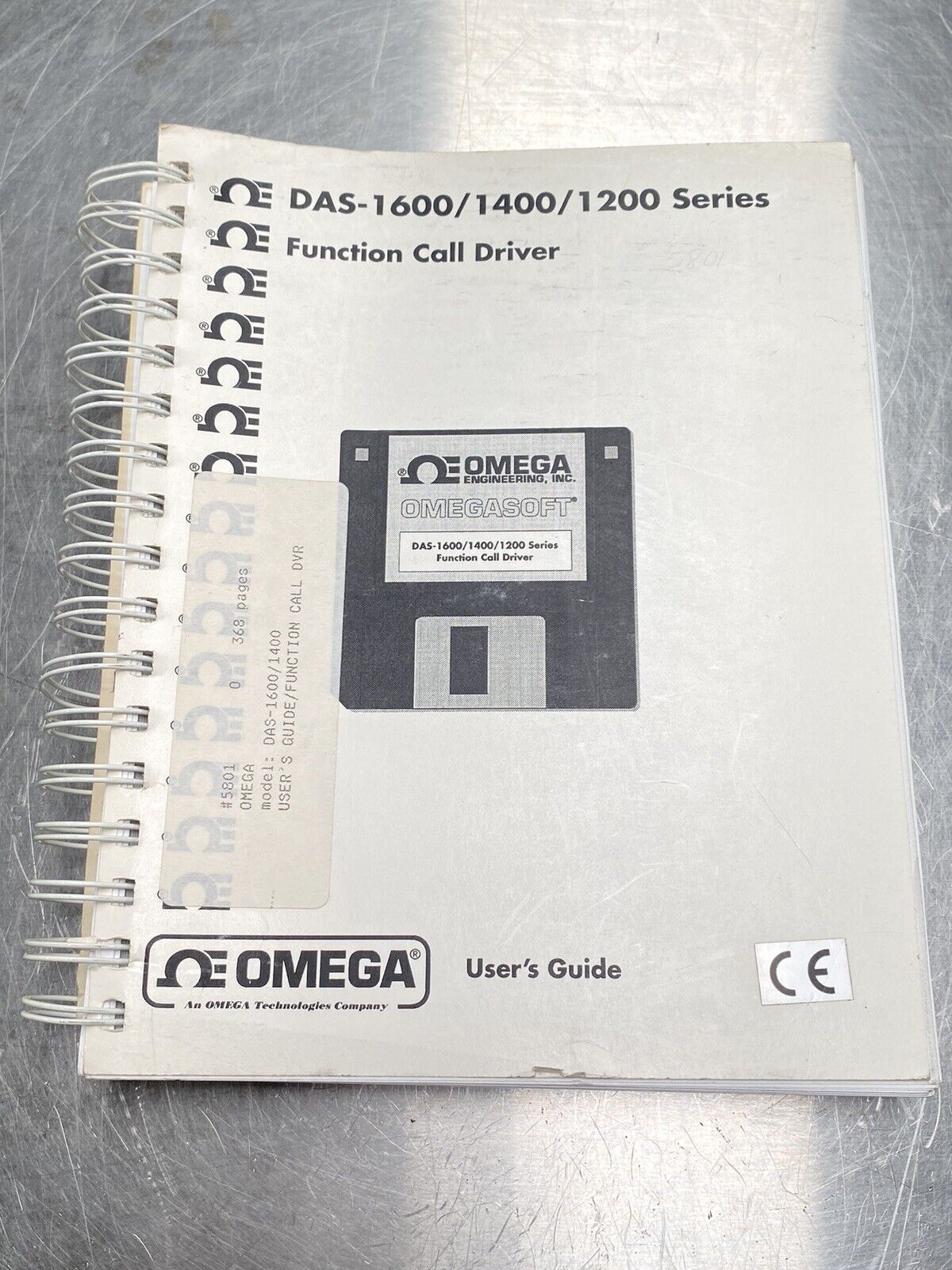 Omega OmegaSoft DAS-1600/1400/1200 Series Function Call Driver - Users Guide