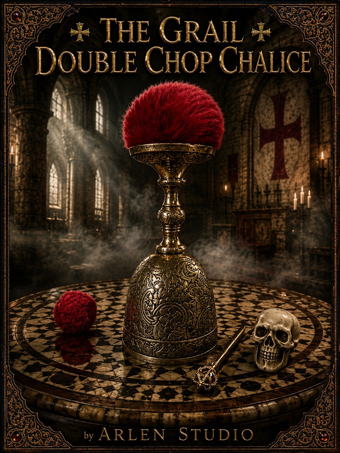ARLEN STUDIO DIRECT. The GRAIL DOUBLE CHOP CHALICE. Limited Edition.
