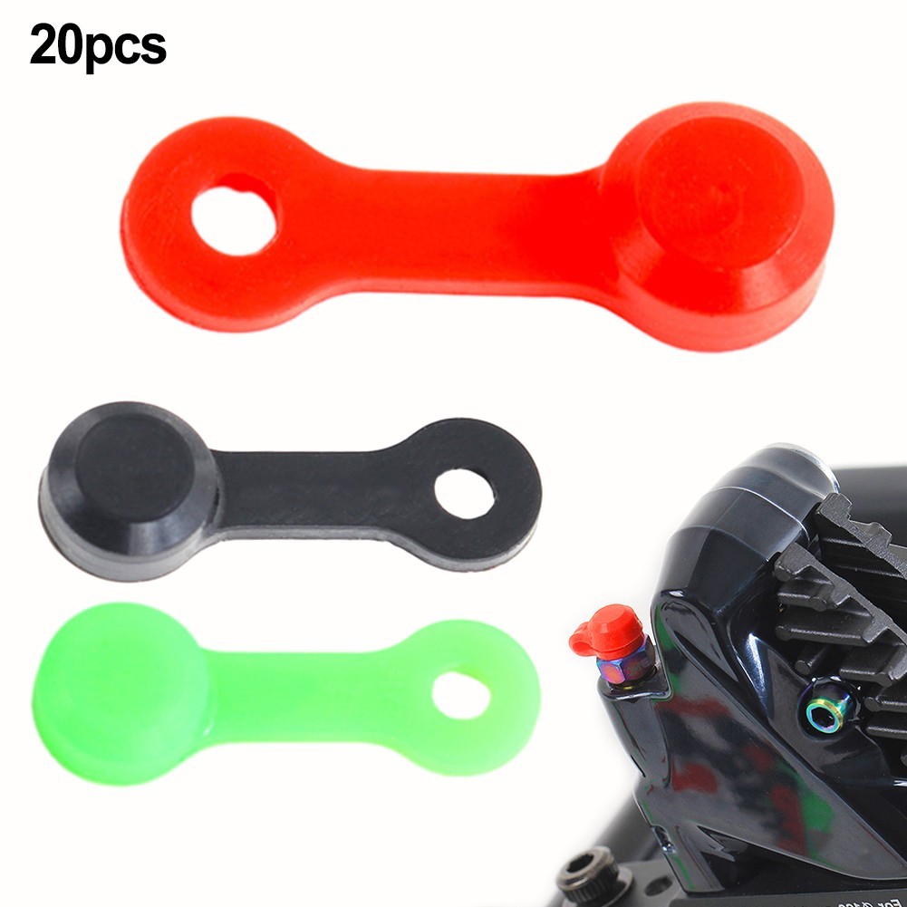Anti aging Brake Caliper Bleeder Screw Cap for Hydraulic Disc Brakes 20pcs