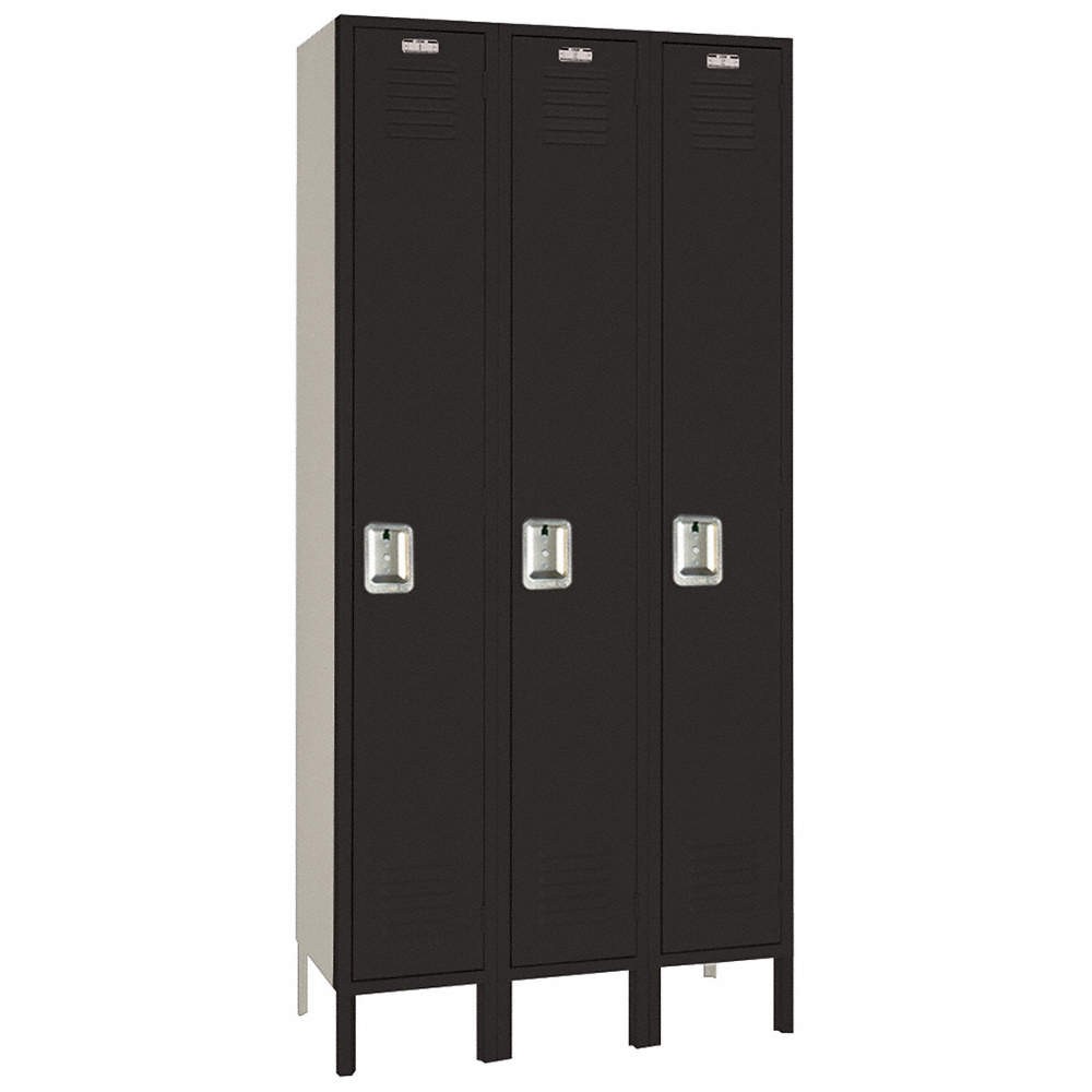 LYON KKC50923SU Lckr,1x3Lckr,Black,78"x54"x18",Assm 55XY77