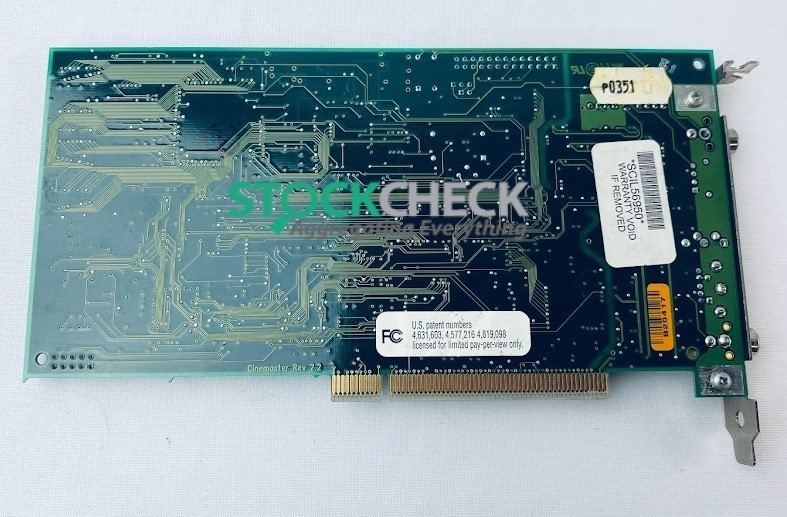Quadrant International CINEMASTER PCI Card