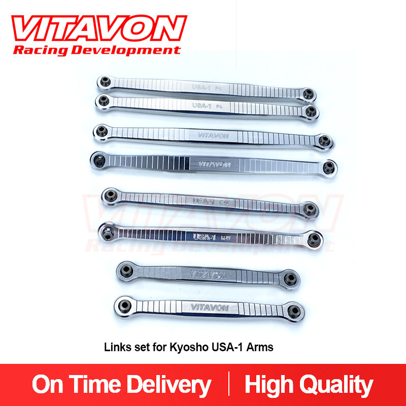 Vitavon  Kyosho USA-1 Arms / Links set CNC aluminum7075