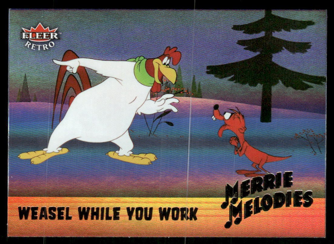 2024 Fleer Retro Looney Tunes Merry Melodies #MM8 Foghorn Leghorn/The Weasel