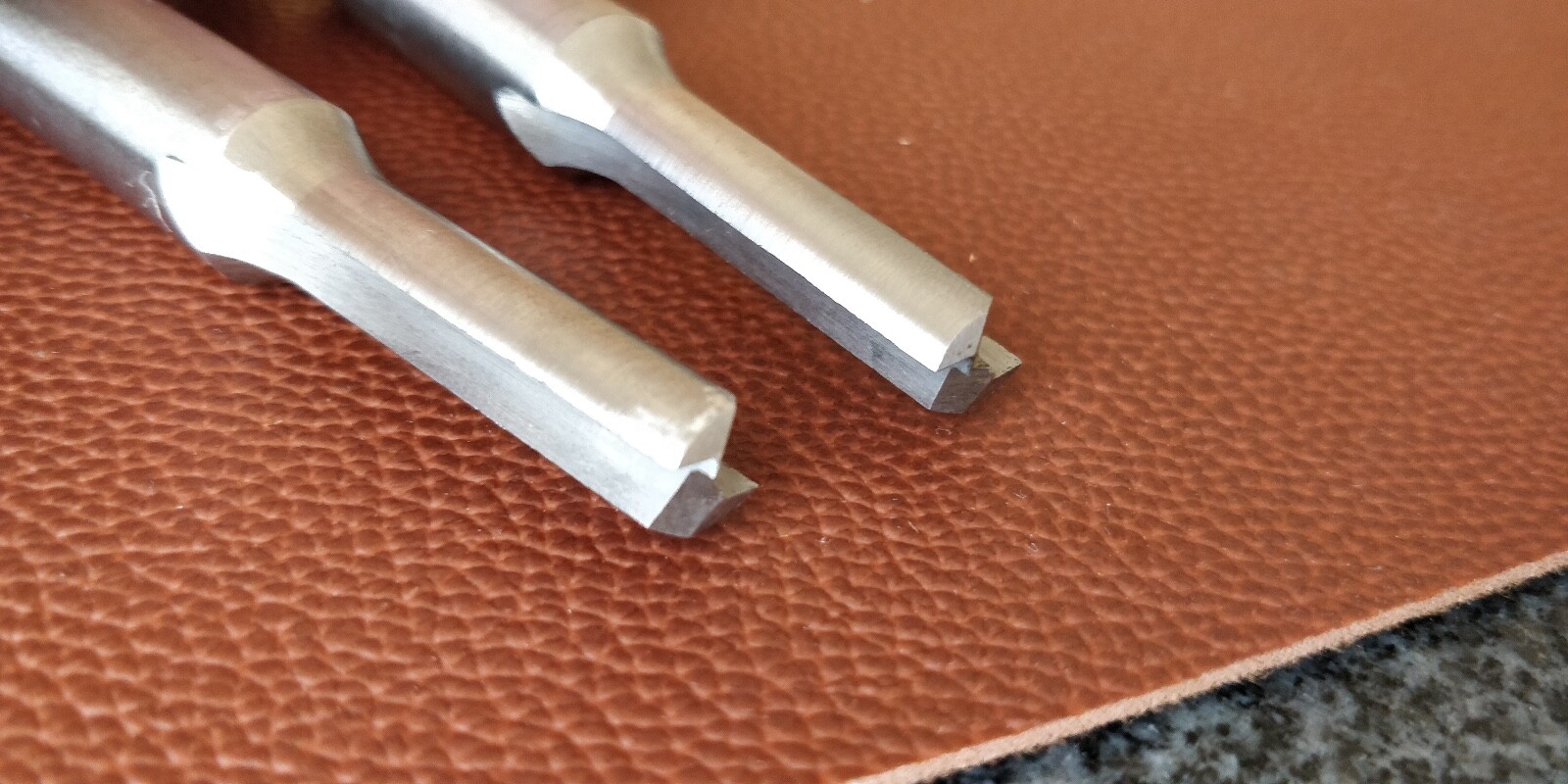2 x Greenlee Router Bit 3/8" USA