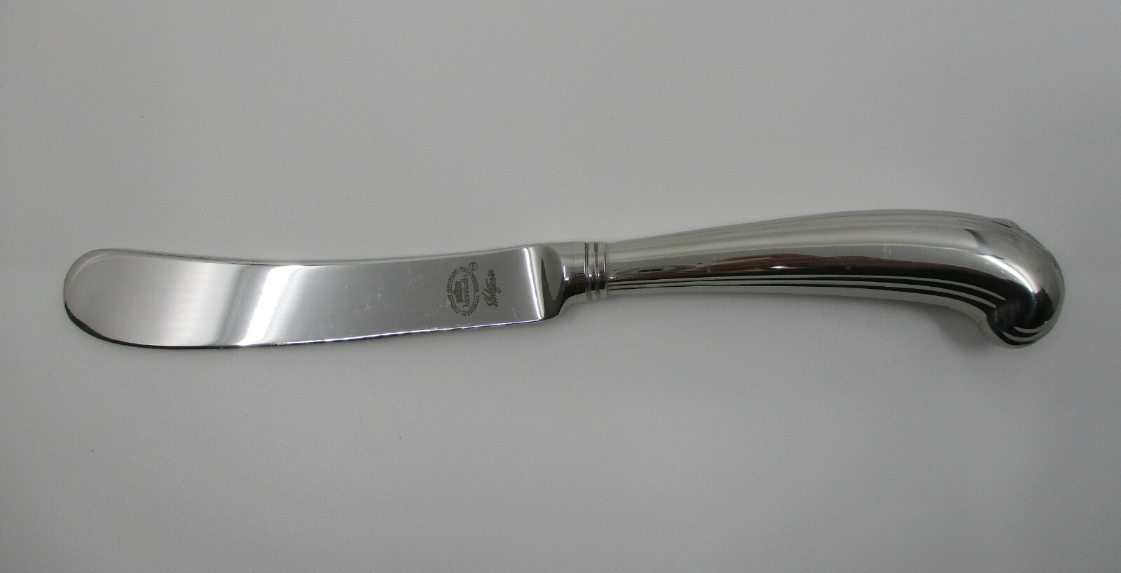 KIRK STAINLESS THOMAS JEFFERSON PISTOL DINNER KNIFE  - 9 1/8"    - 10H