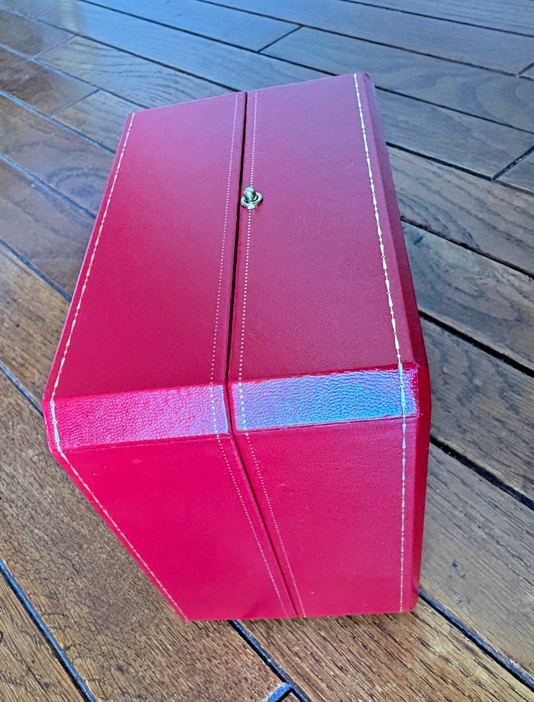 Authentic Cartier Empty Watch Box CO 1018 Red Box Ex Condition #P57