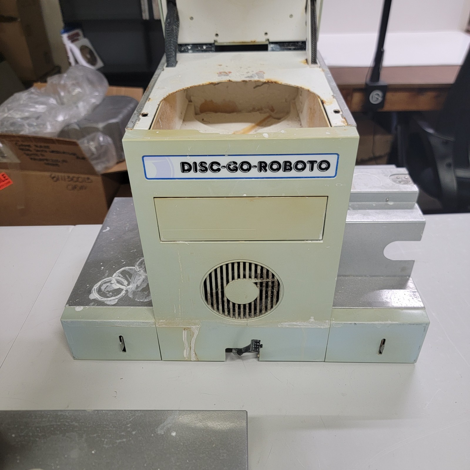 Disc-Go Roboto Automated Disc Repair Resurfacing Machine DVD Game Disc Untested