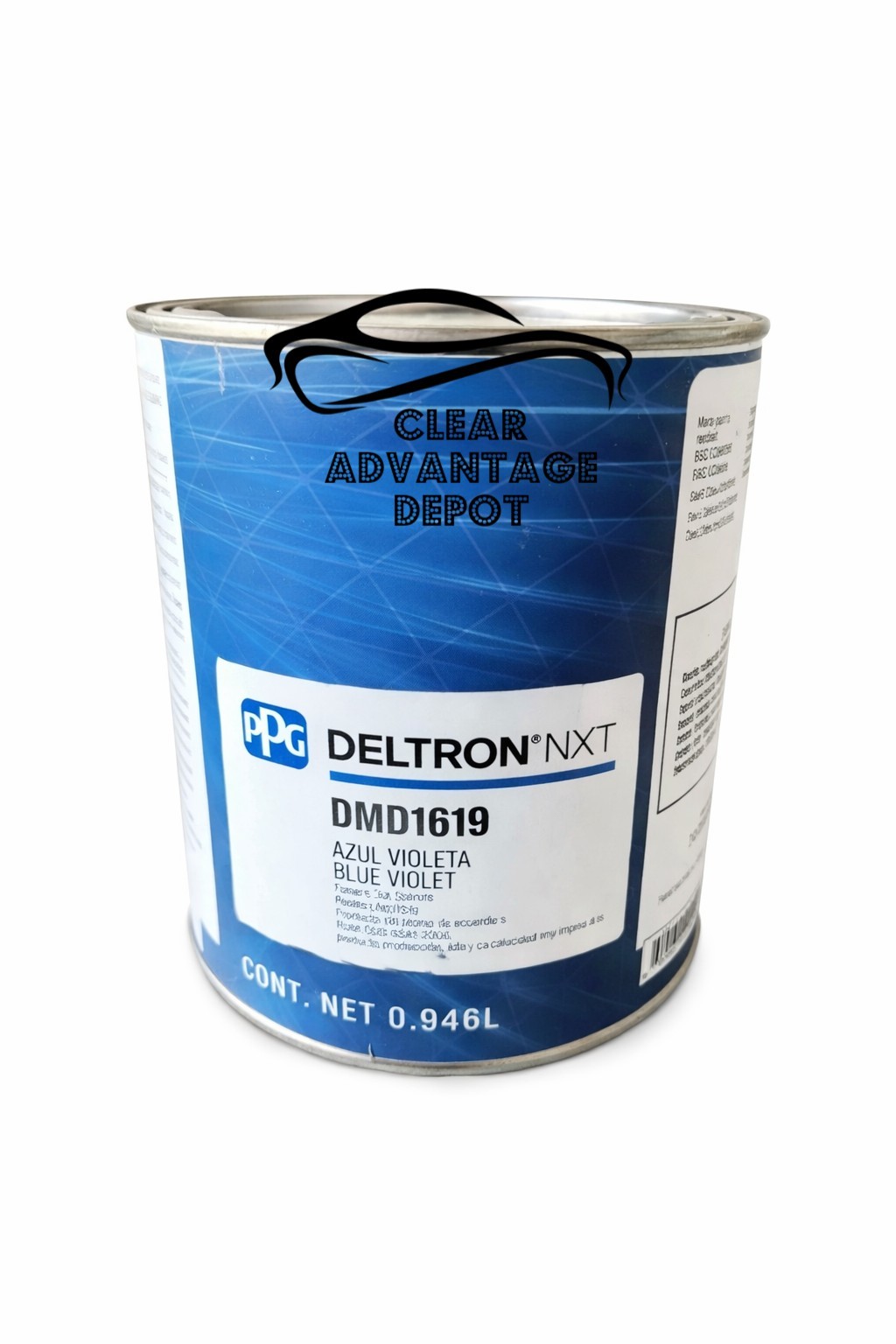 DMD1619 NXT Replaces DMD619 PPG Deltron Blue Shade Violet  1 Quart Free Shipping