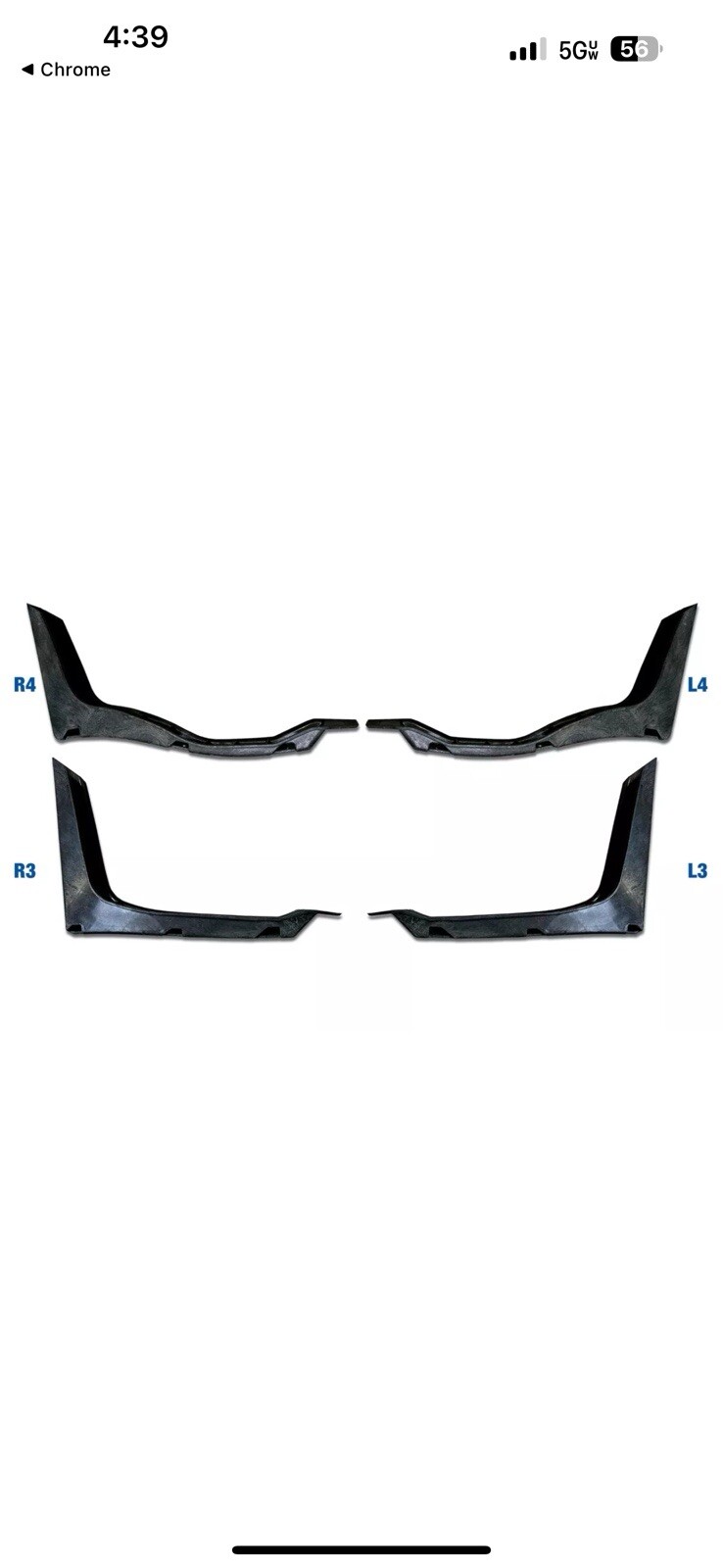 R1 Cab Extender Bracket For International LT625 2018+. Right Side Bottom.