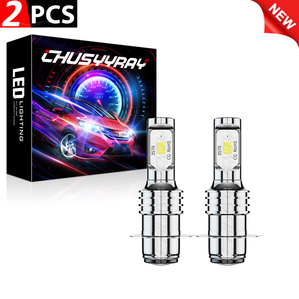 For Honda TRX450ES 1998-2001 Foreman 450 4x4 ES - LED Headlight White 2x Bulbs