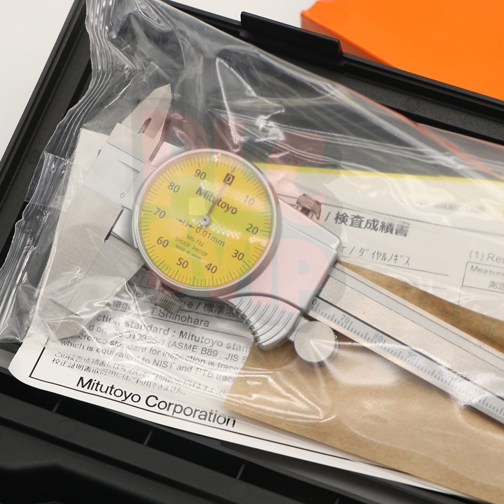 Mitutoyo Dial Caliper 505-732 0-150mm X 0.01mm NEW 1PCS