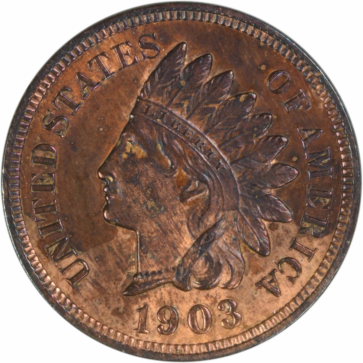 1903 Indian Cent Choice BU Uncertified #207