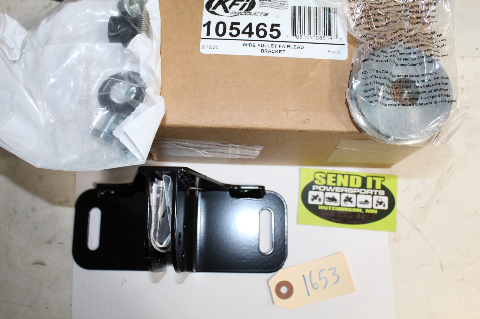 A15	KFI	Polaris Pulley Wide Fairlead	105465