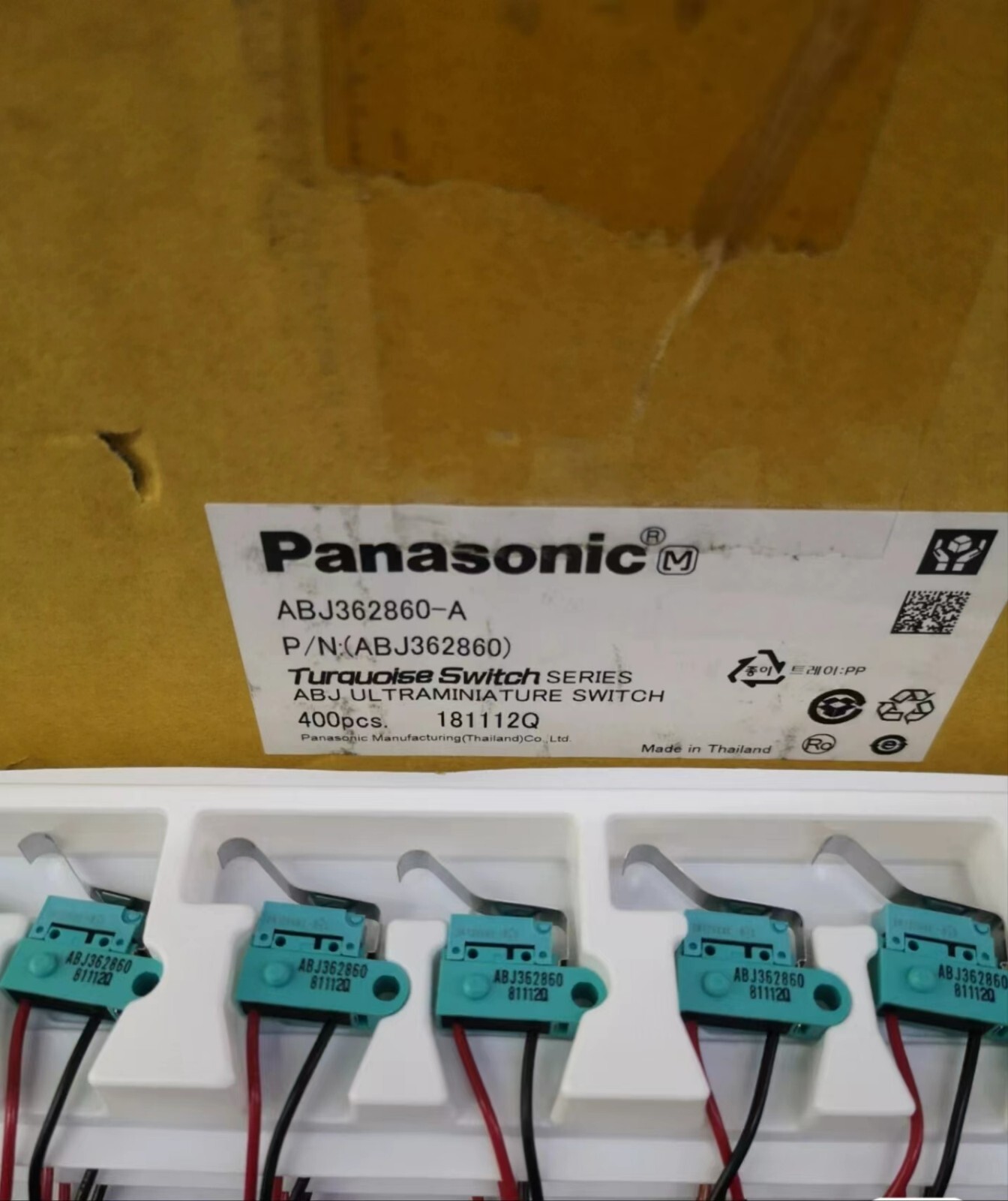 1pc NEW ABJ362860 Normally Closed Waterproof Microswitch