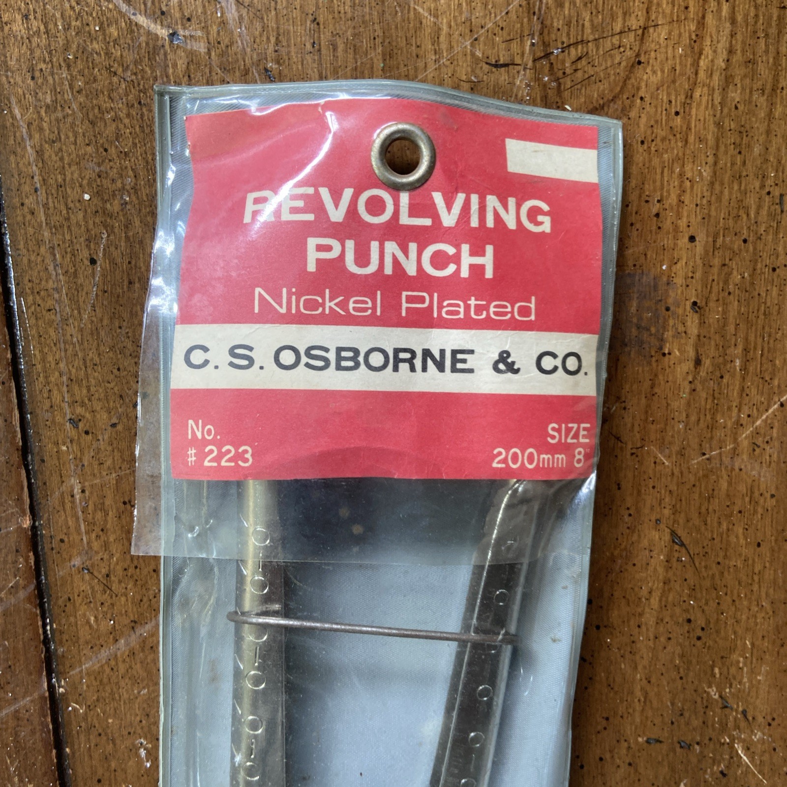 C.S. Osborne & Co Revolving Punch 6 Sizes Original Packing