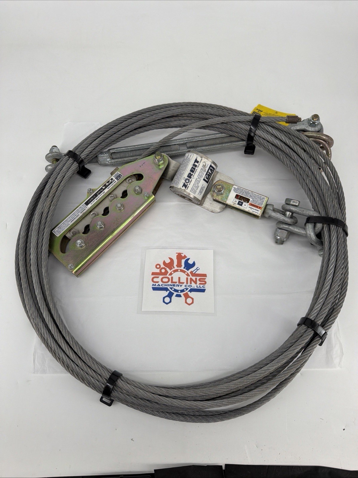 3M DBI-SALA 7608007 Cable Horizontal Lifeline System, HLL System, 60 Ft Length