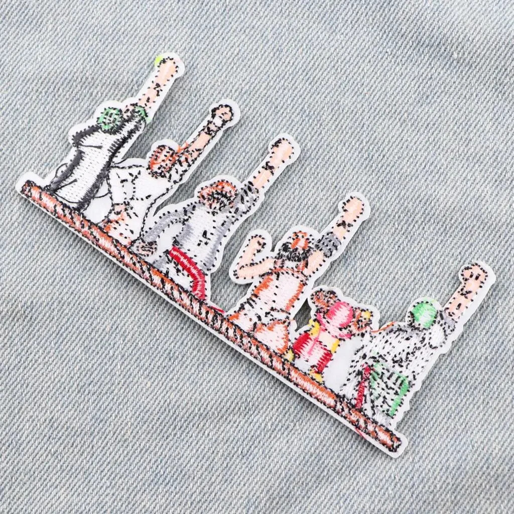 One Piece Anime Characters Monkey D. Luffy Embroidered Iron On Patch