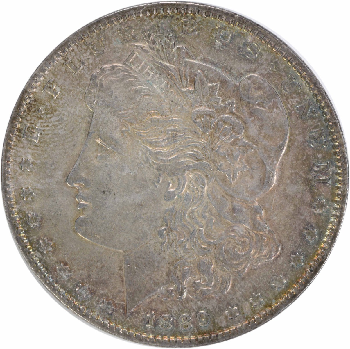 1889 "Texas" Morgan Silver Dollar AU Uncertified #959