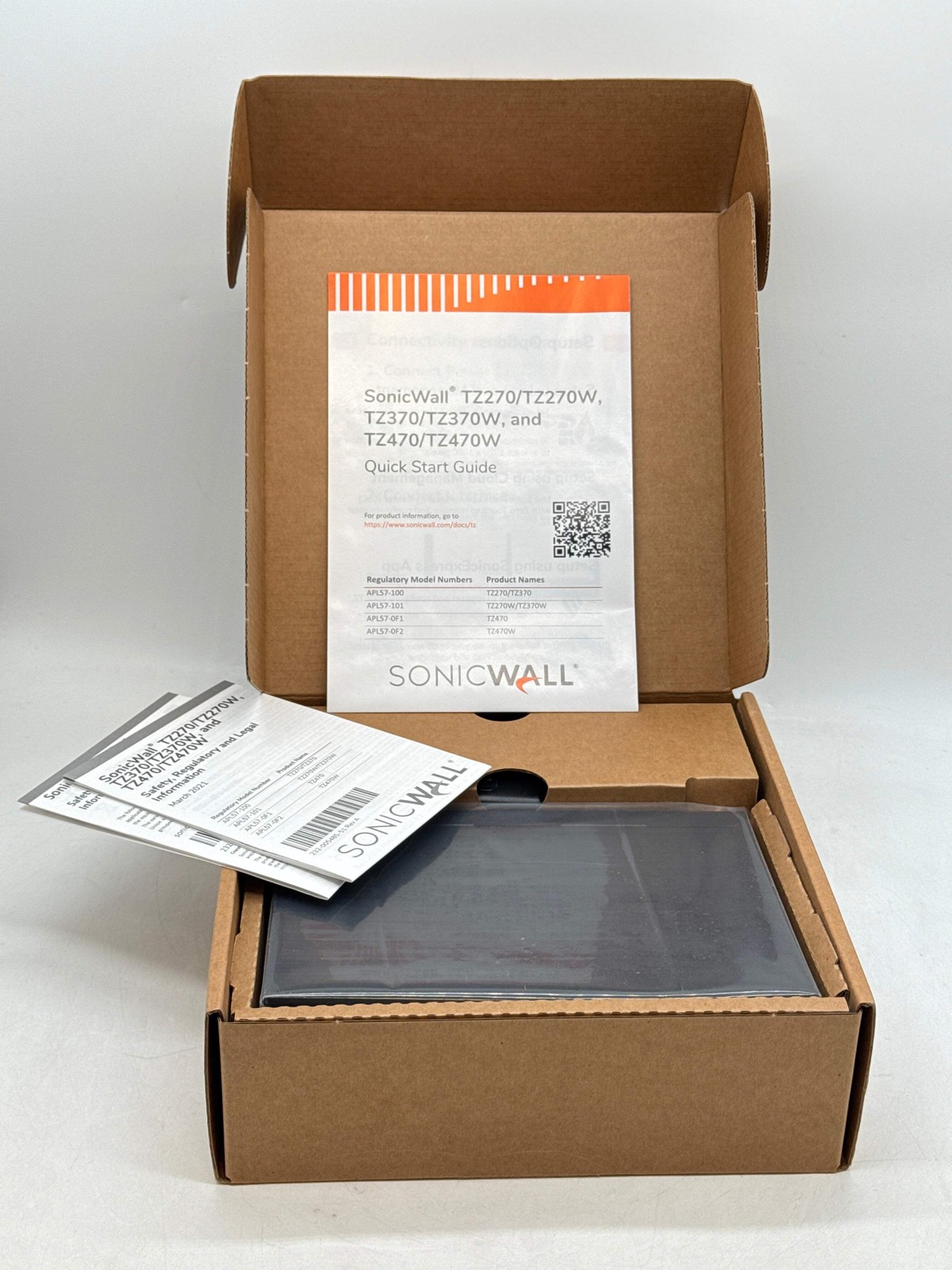 SonicWall TZ470 02-SSC-2831 Wireless-AC Base Appliance -New Open Box
