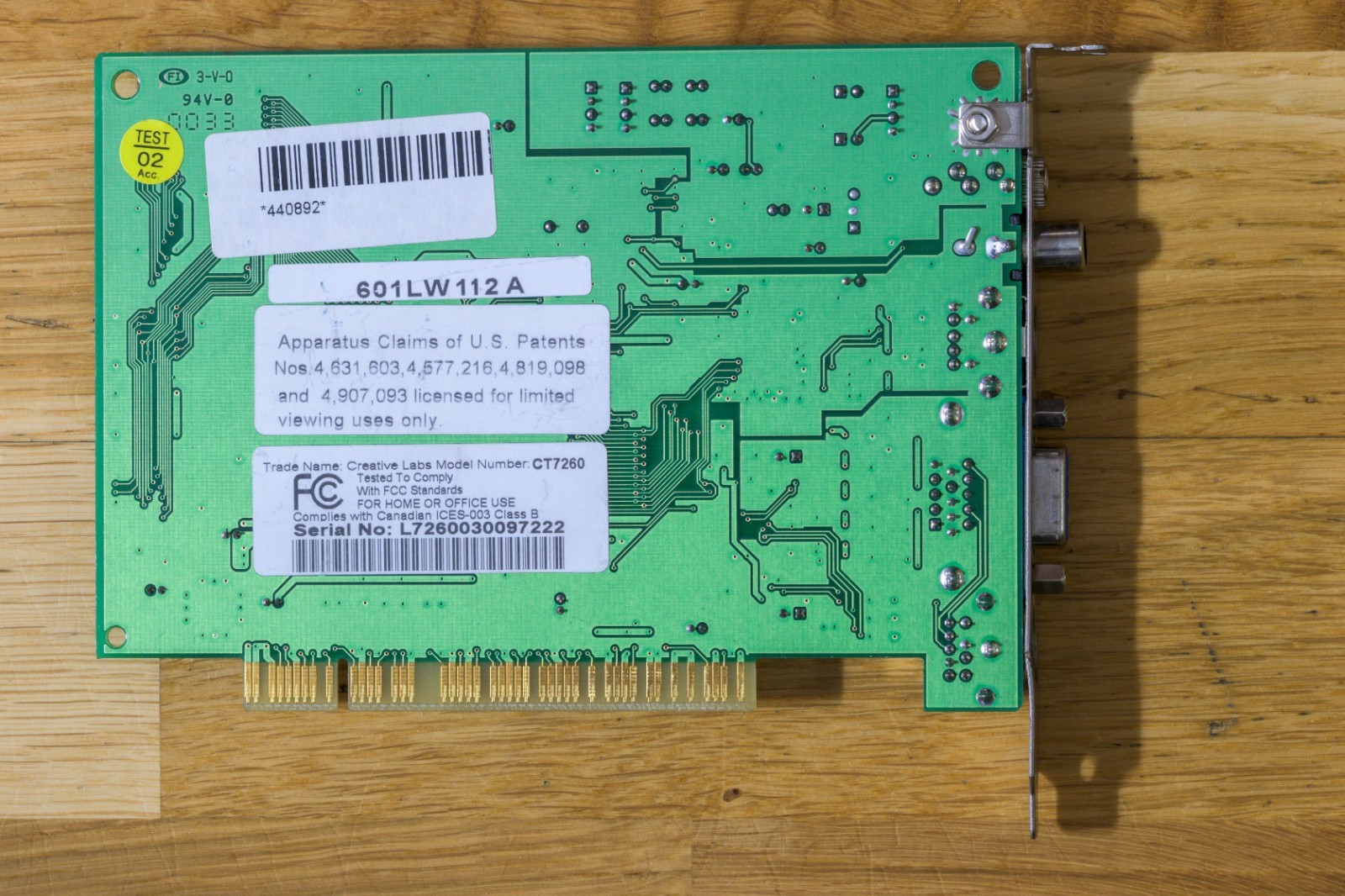 Creative CT7260 DVD MPEG Decoder CT7235 Chipset / Encore DXR3